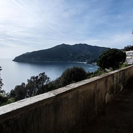 080 - La Villa Storica Il Vigneto 45B, Terrazza Sul Mare - Parcheggio Privato Gratis Moneglia Exteriör bild