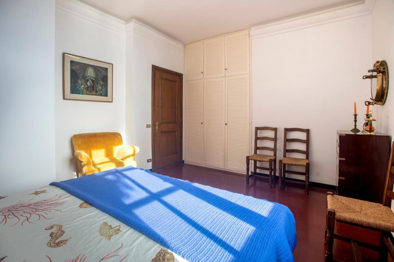 080 - La Villa Storica Il Vigneto 45B, Terrazza Sul Mare - Parcheggio Privato Gratis Moneglia Exteriör bild